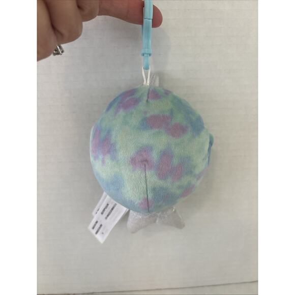 Squishmallows 3.5" Clip-on Henrietta the Narwhal plush toy. - Picture 3 of 4